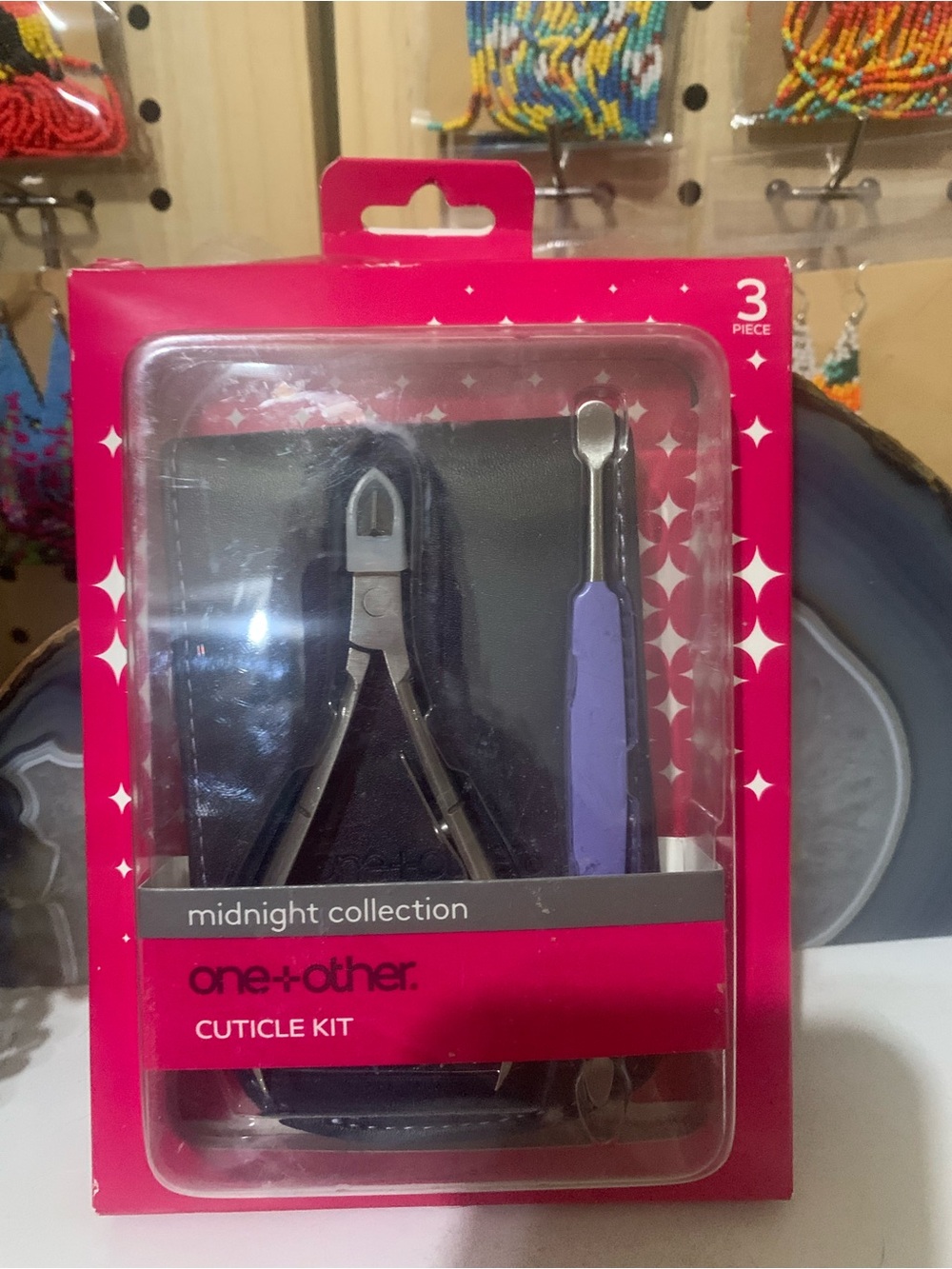 one+other Cuticle Kit — Purple Nail Tool Set